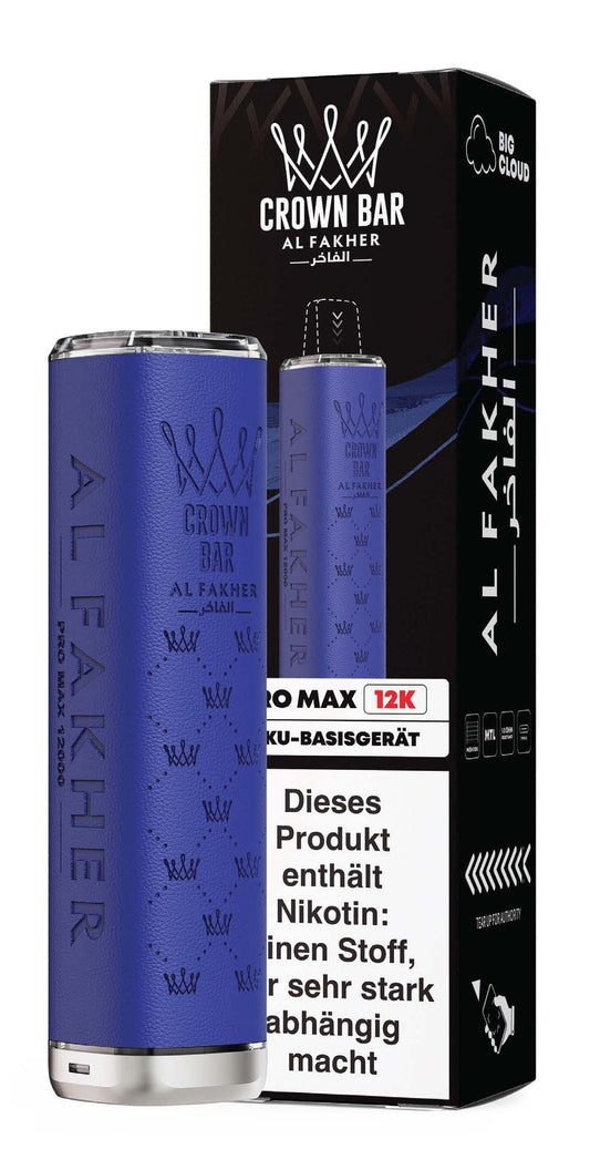 Al Fakher Crown Bar 12K Vape Akku
