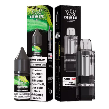 Al Fakher Pods Crown Bar 30K Cubic nachfüllbar