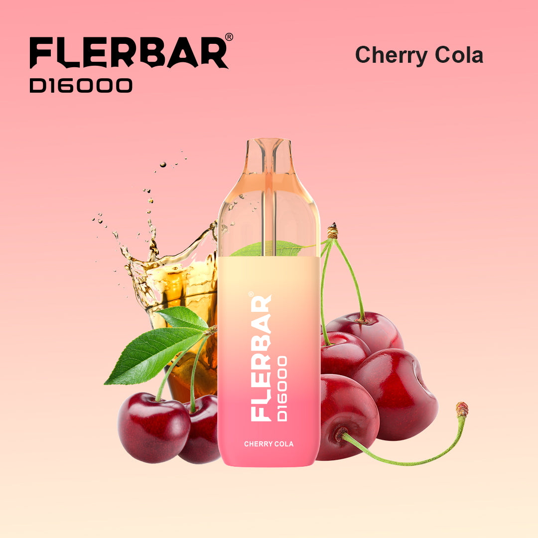 Flerbar Vape D16000  Cherry Cola  kaufen bei Anoca.de 