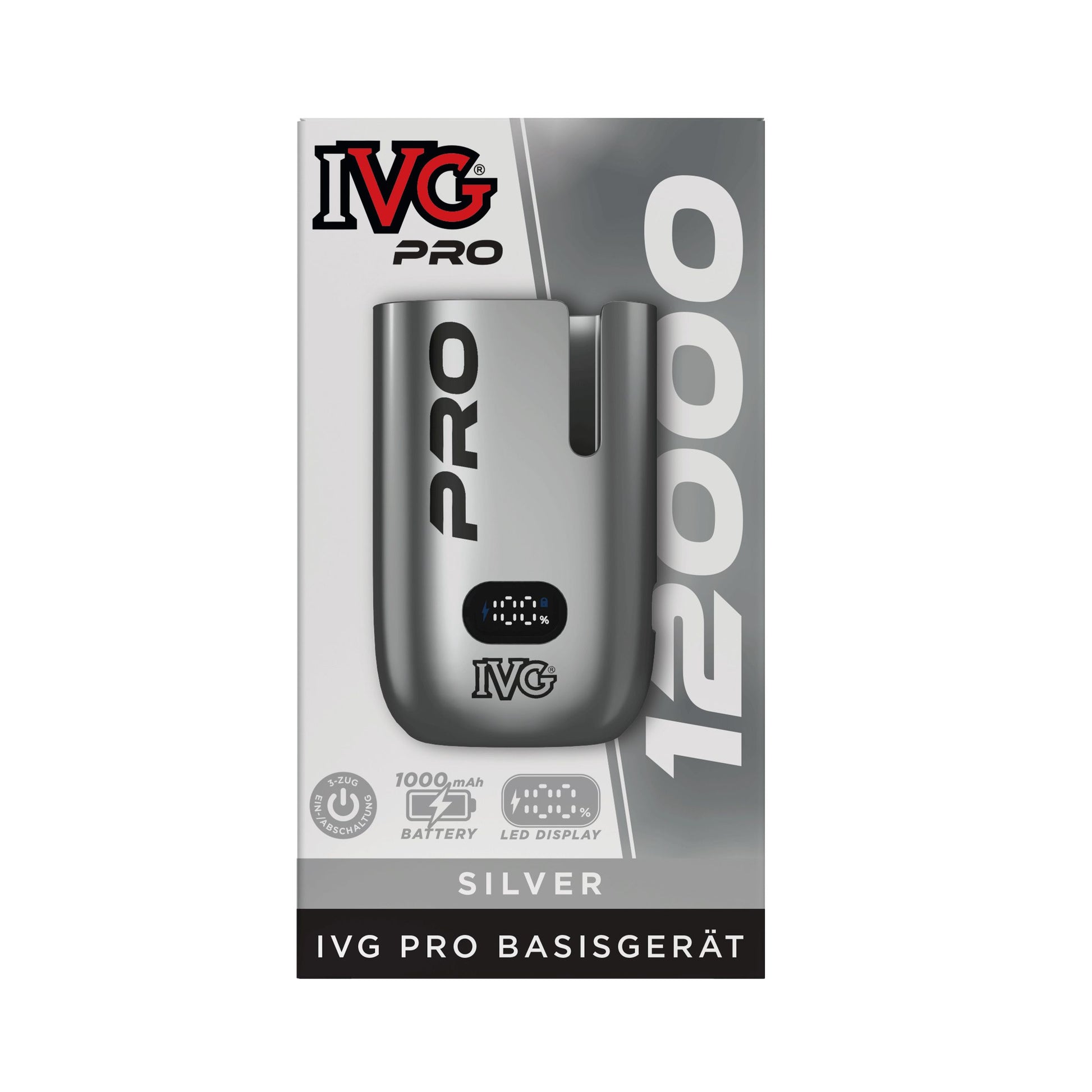 IVG PRO 12000 - Device in Silver kaufen bei Anoca.de