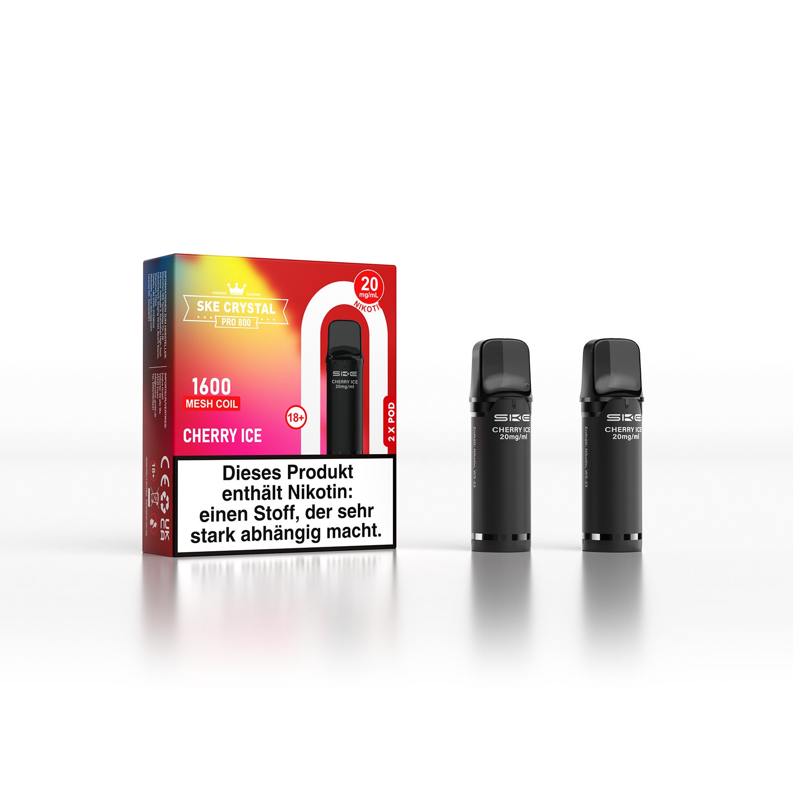 SKE 800 Pods Cherry Ice  kaufen bei Anoca.de