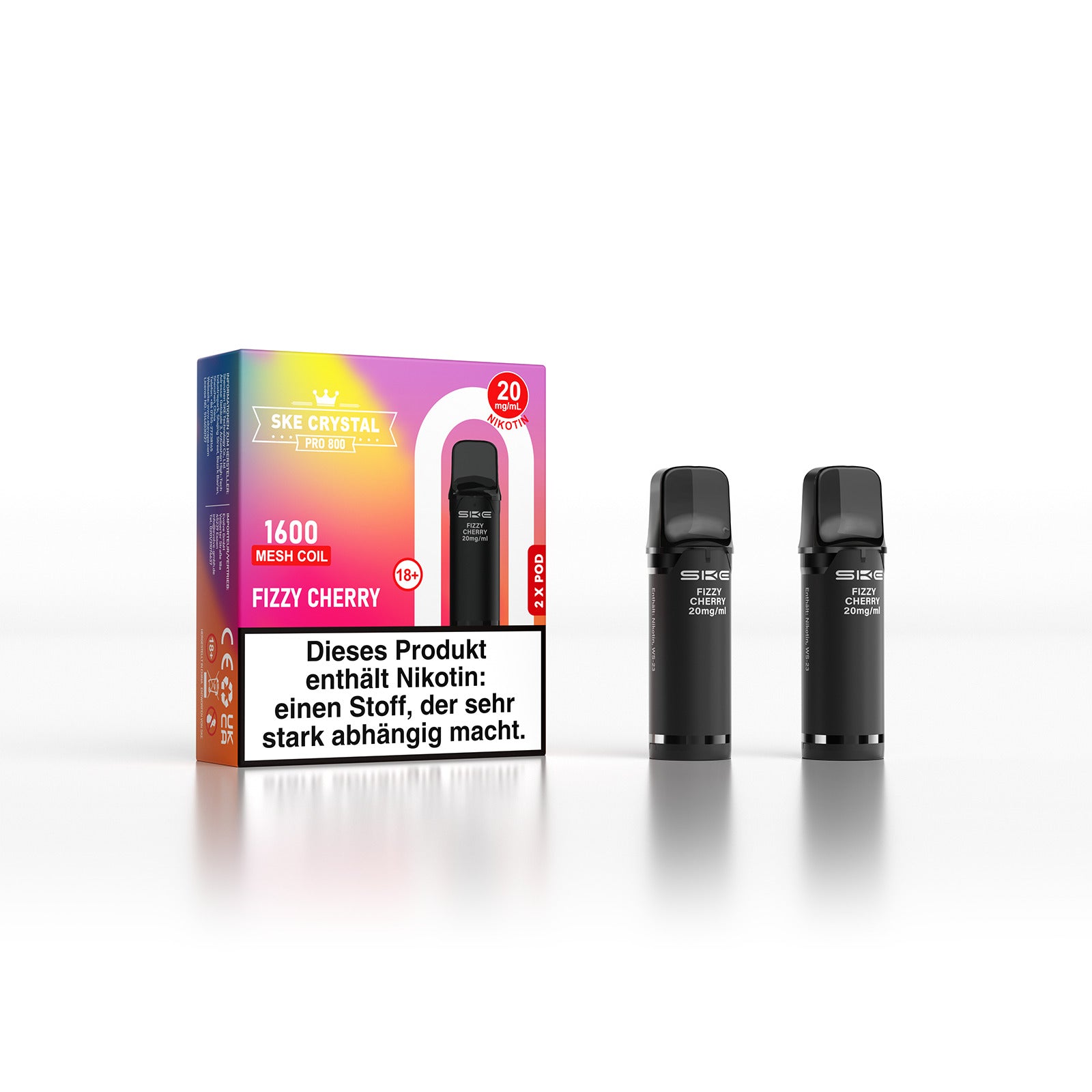 SKE 800 Pods Fizzy Cherry kaufen bei Anoca.de
