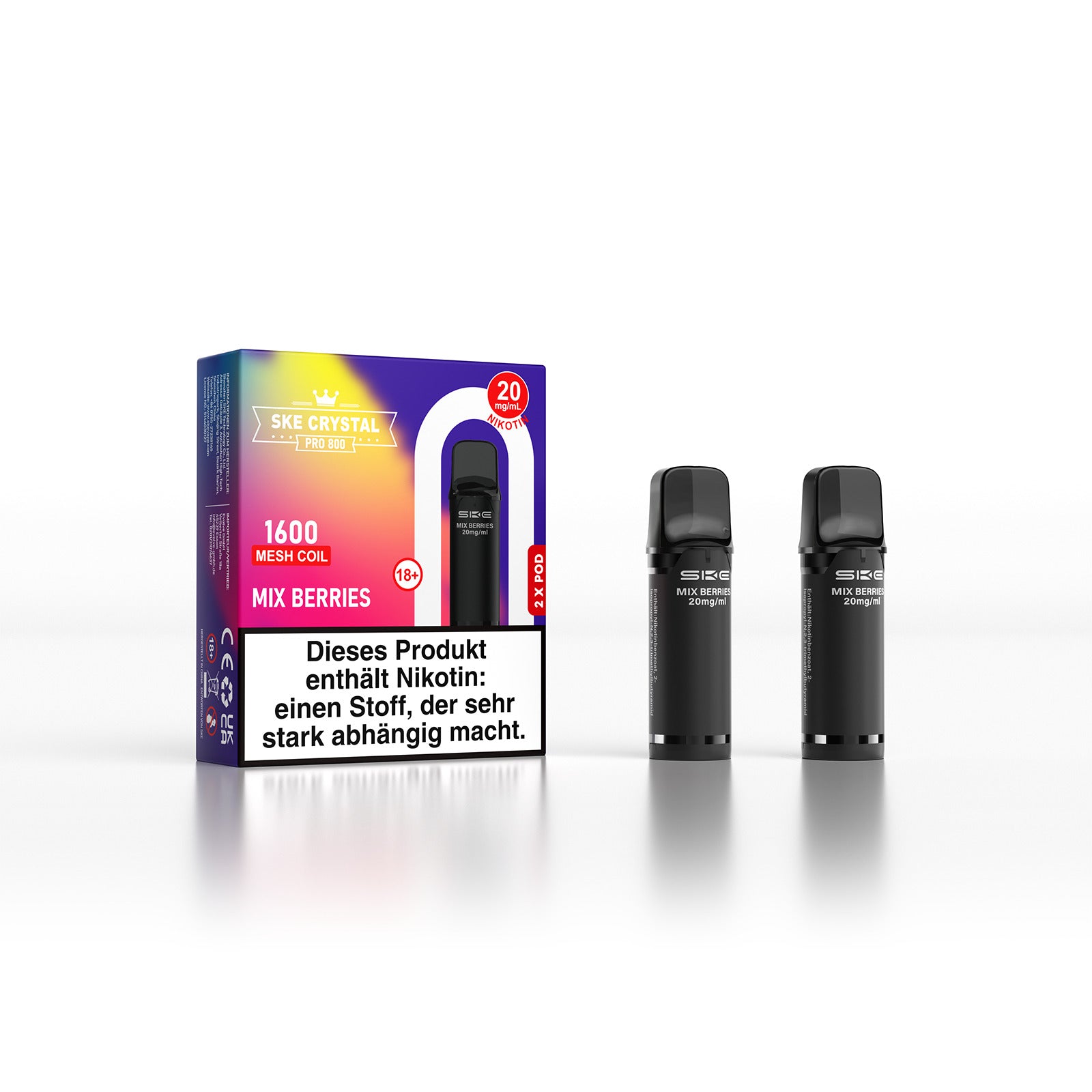 SKE 800 Pods Mix Berries kaufen bei Anoca.de
