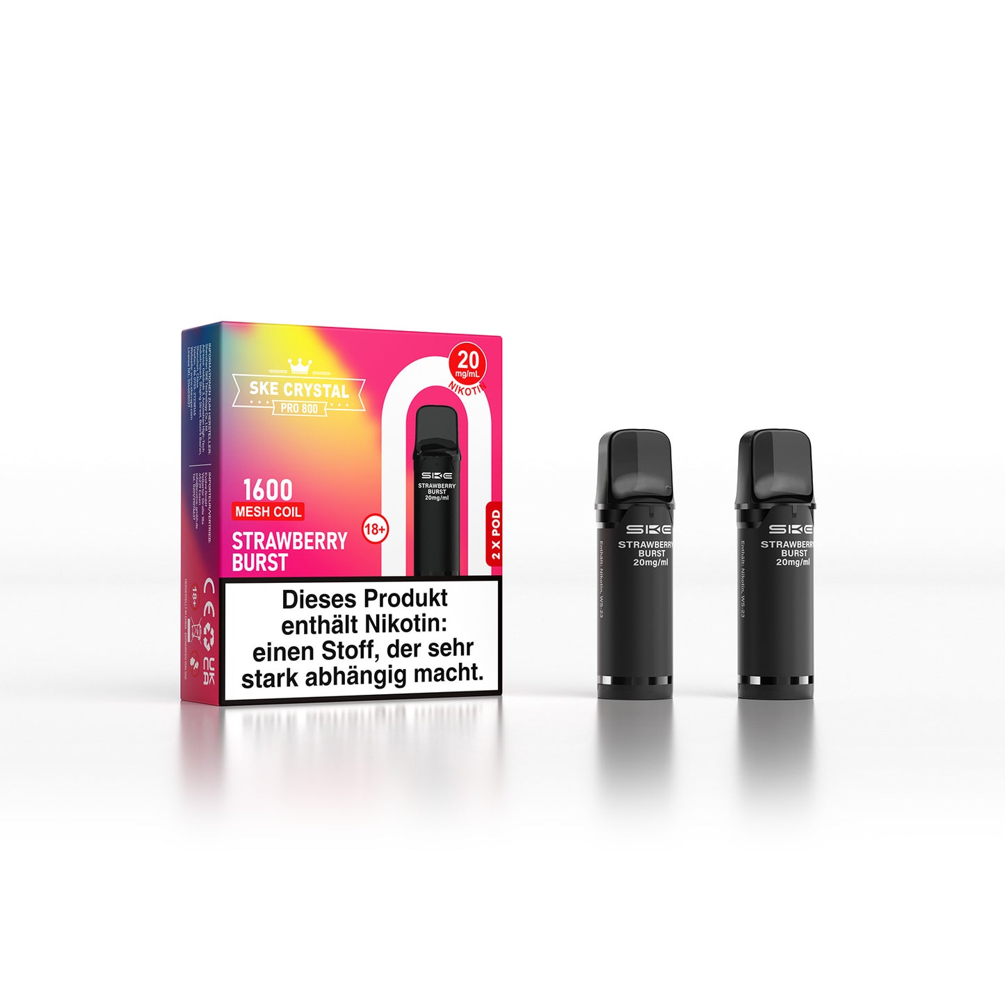SKE 800 Pods Strawberry Burst  kaufen bei Anoca.de