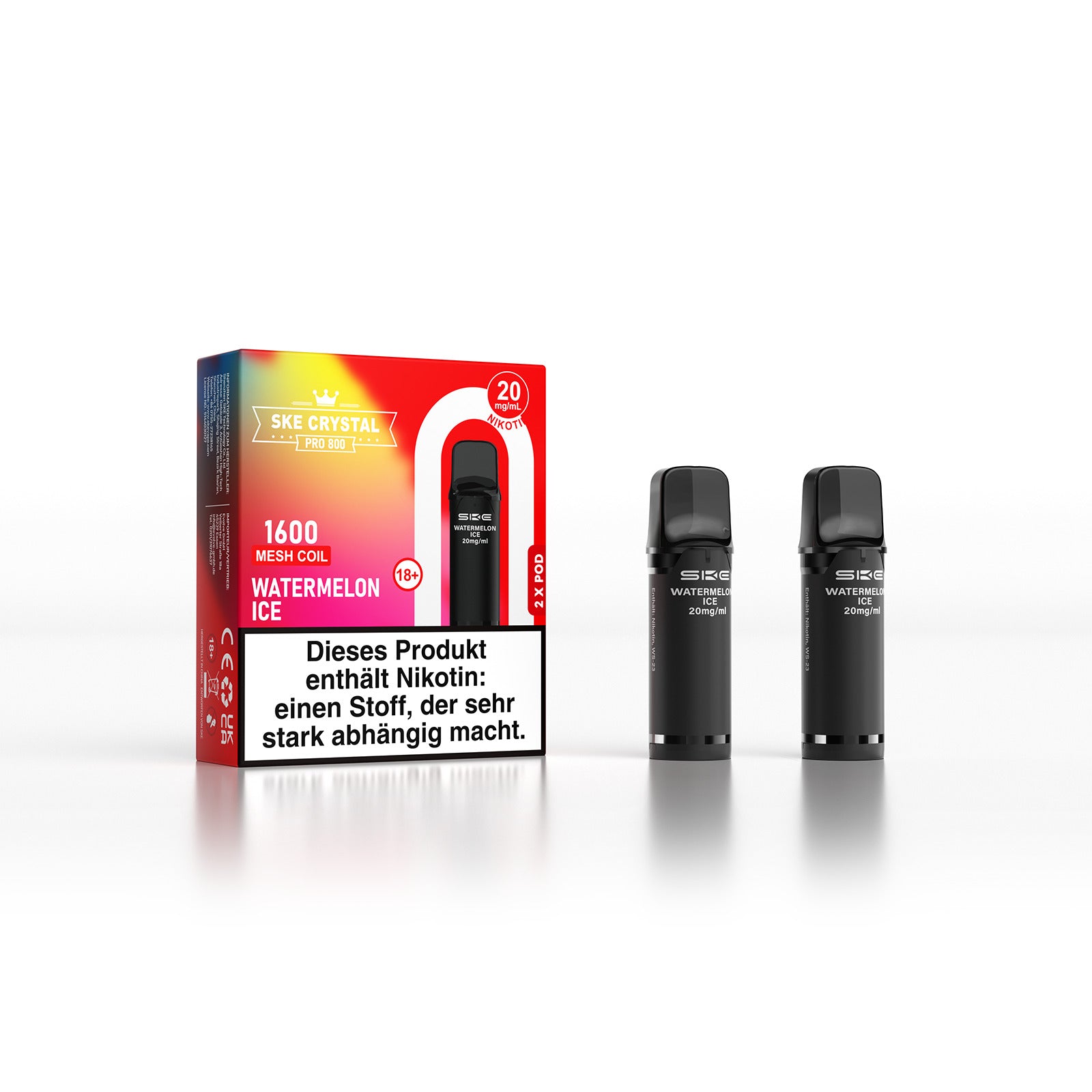 SKE 800 Pods Watermelon Ice  kaufen bei Anoca.de
