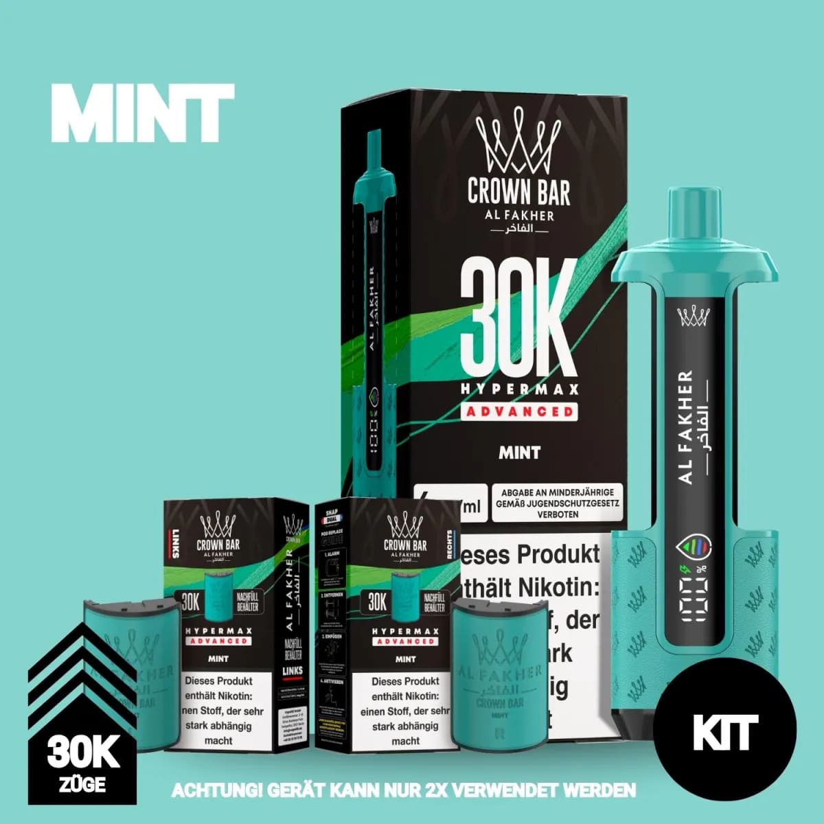 Al Fakher 30K Crown Bar Set