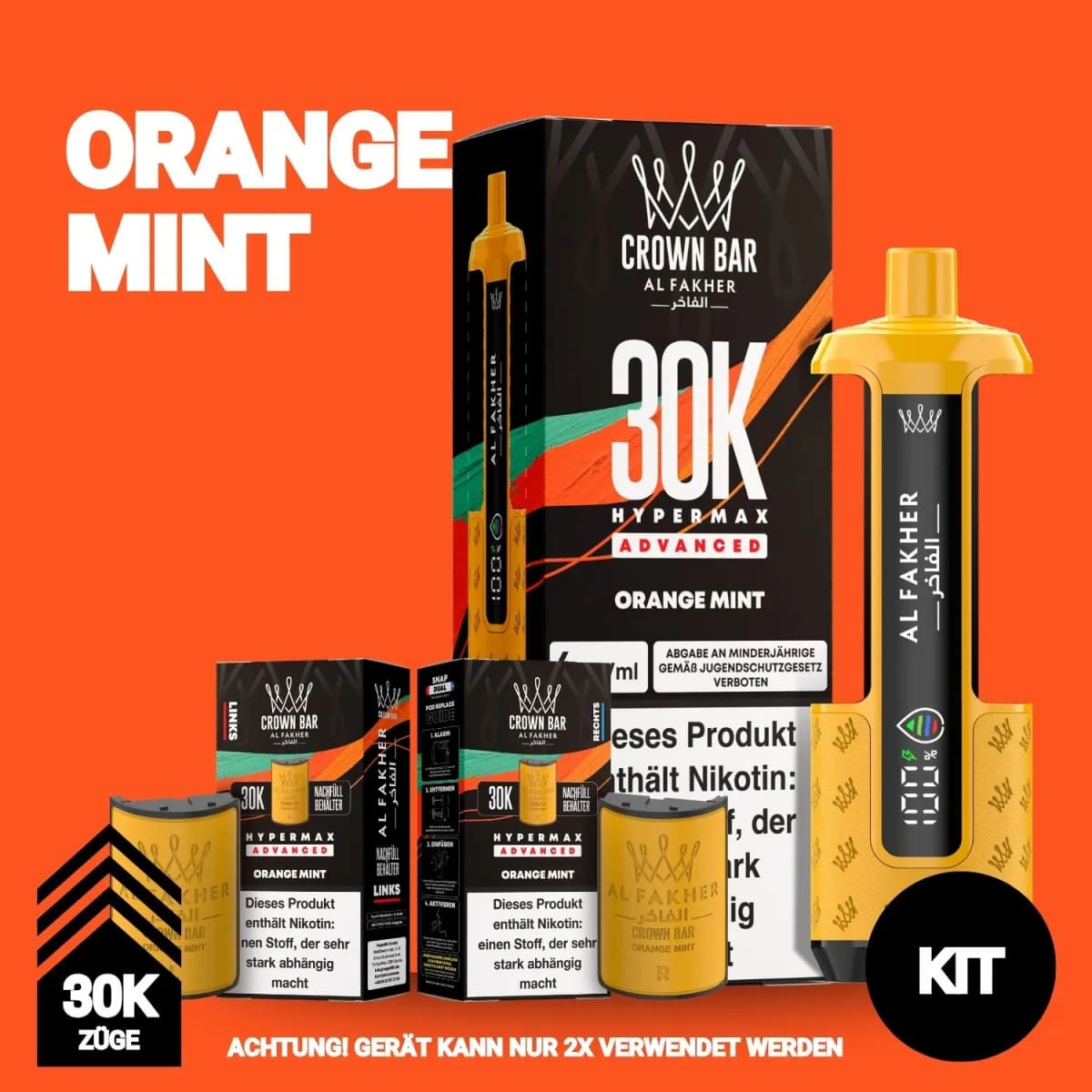 Al Fakher 30K Crown Bar Set