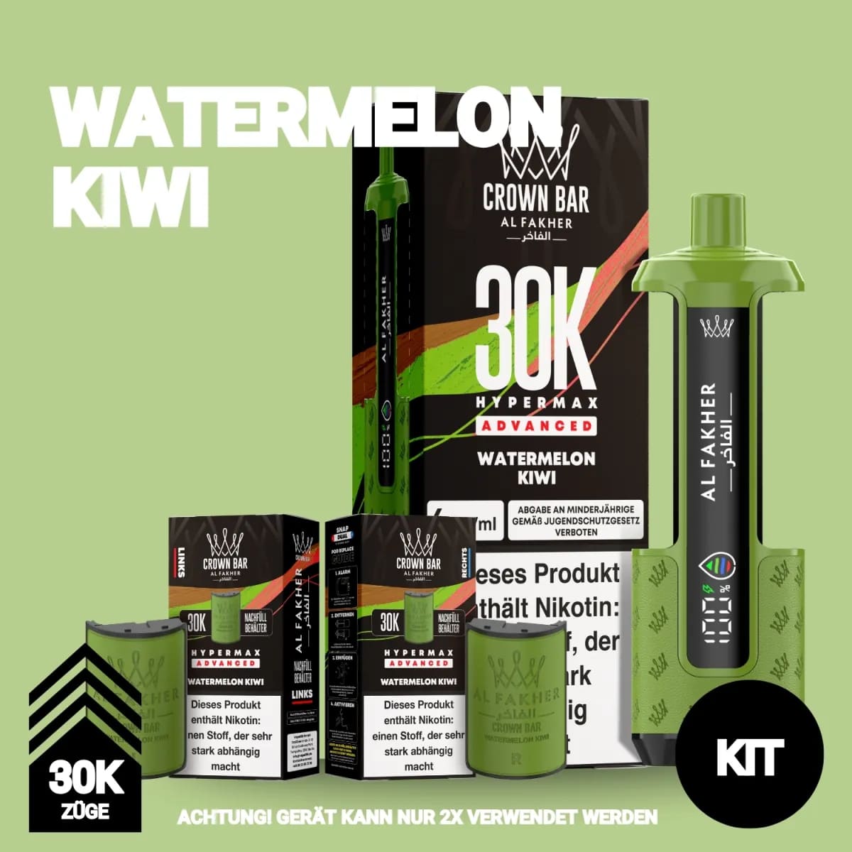 Al Fakher 30K Crown Bar Set