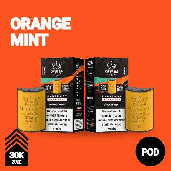 Al Fakher Crown Bar Pods 30K