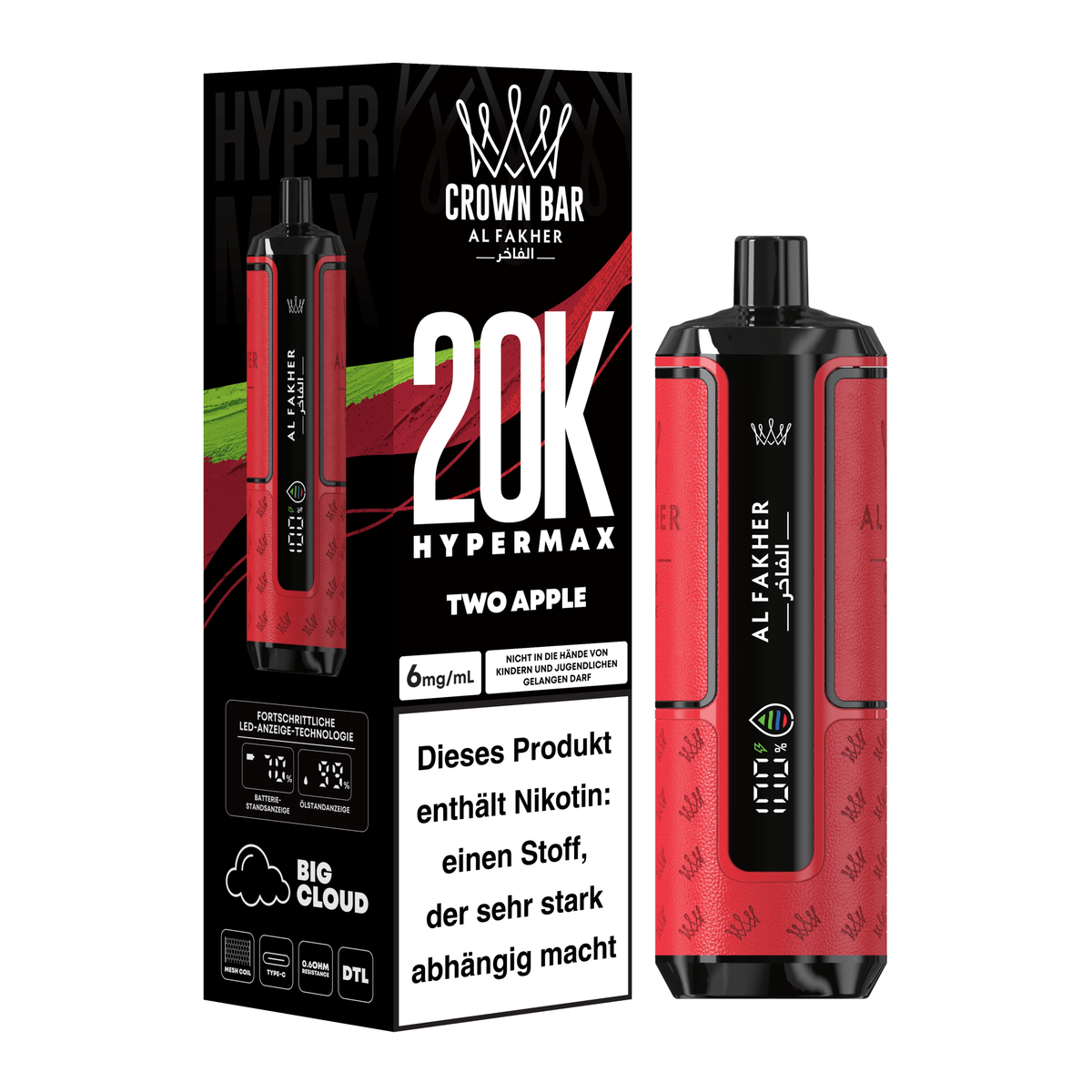 Günstigen Vape 20000 Züge kaufen | großhandel Preis €7,94 | Deutschland