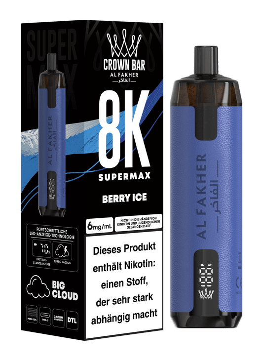 Al Fakher Vape Crown Bar 8000 - Anoca