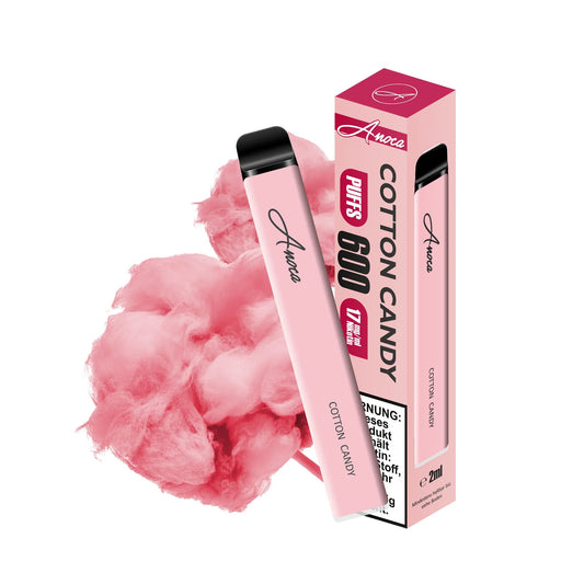 Anoca - Einweg E - Shisha 600 Puffs - Cotton Candy - Anoca