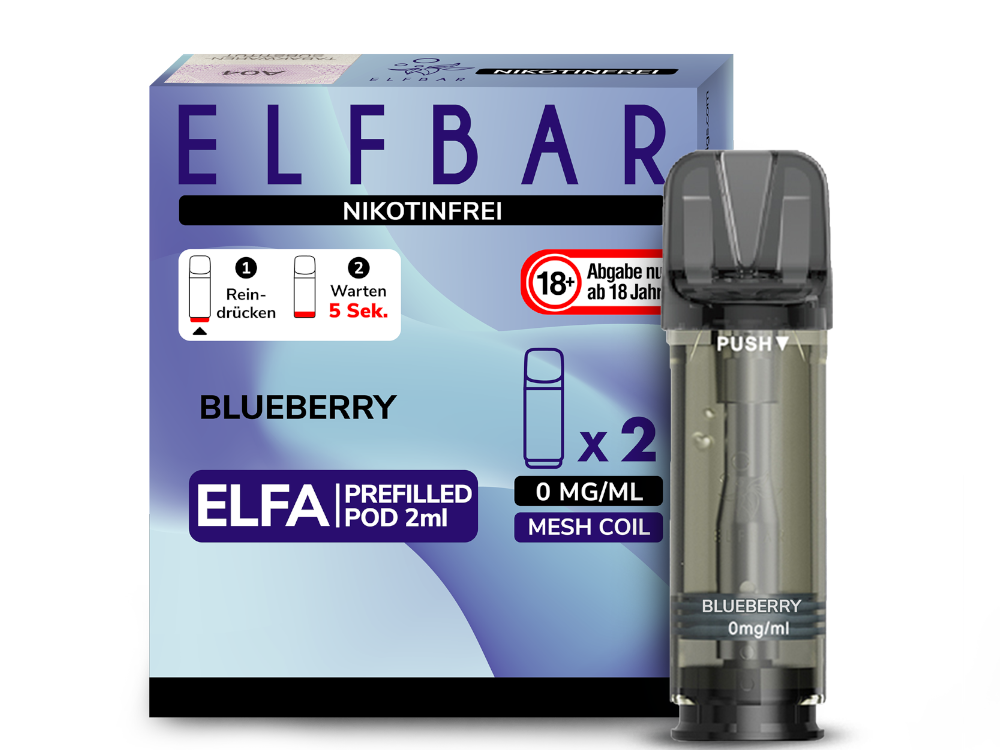 Elfbar Elfa Pods Nikotinfrei 0mg