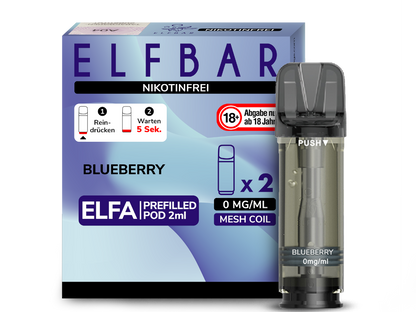 Elfbar Elfa Pods Nikotinfrei 0mg