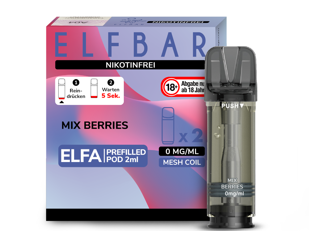 Elfbar Elfa Pods Nikotinfrei 0mg