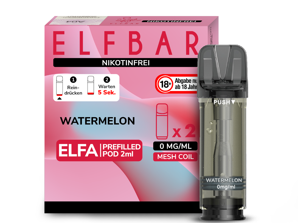 Elfbar Elfa Pods Nikotinfrei 0mg