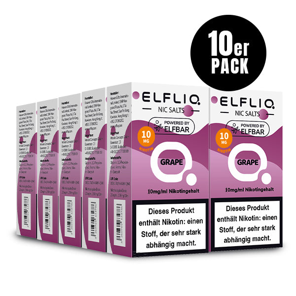 Elf Bar Liquid 100ml - Elfliq Alle Sorten