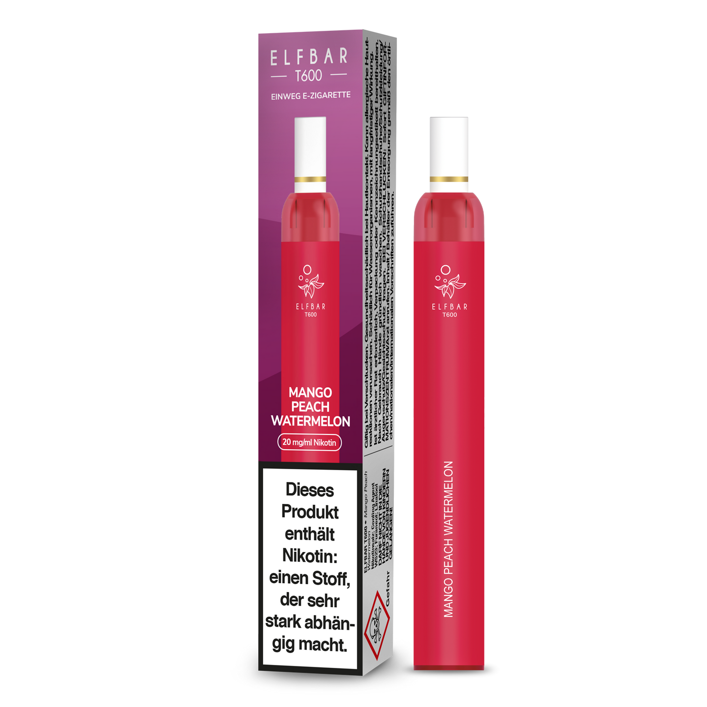 Elfbar T600 Einweg E-Zigarette 20mg