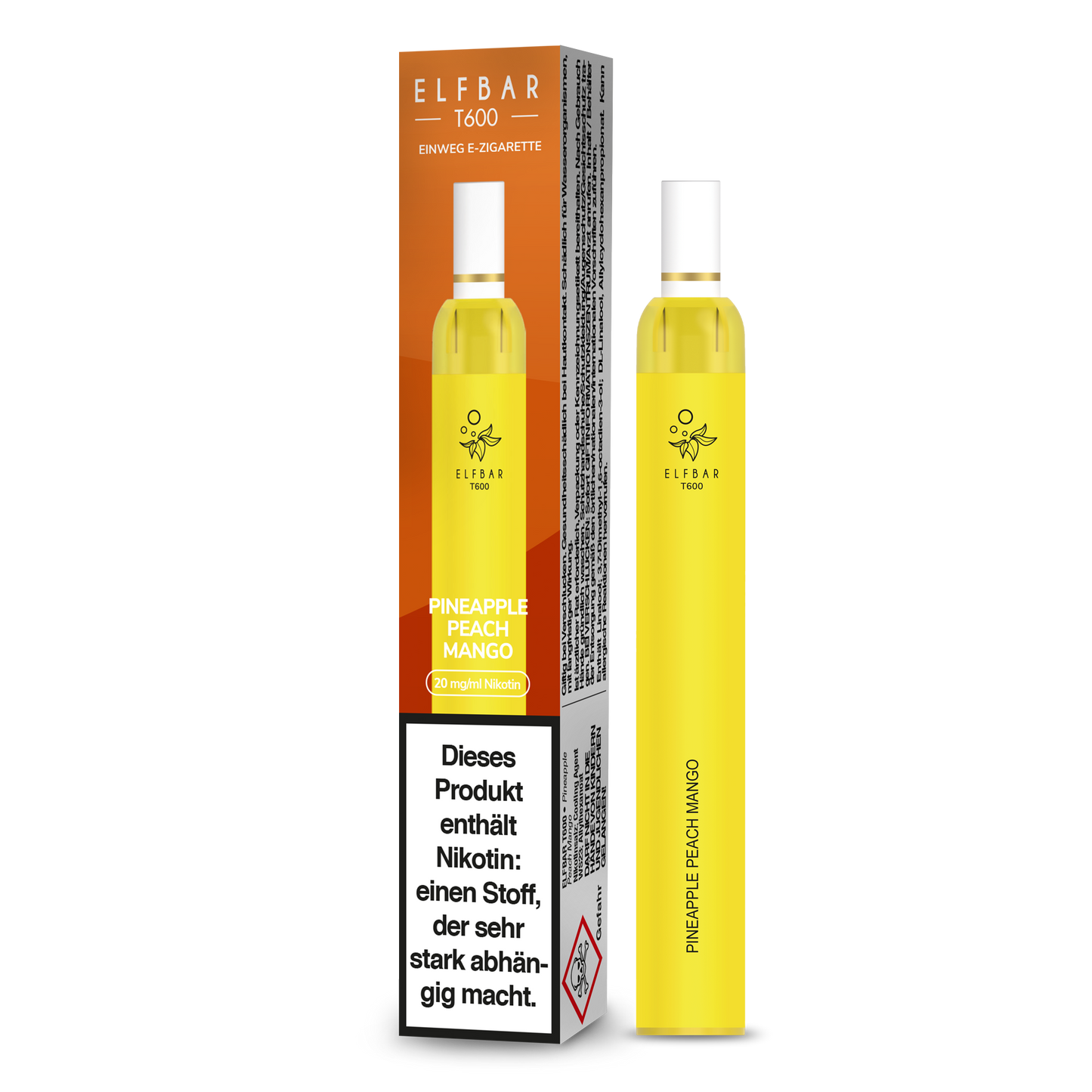 Elfbar T600 Einweg E-Zigarette 20mg