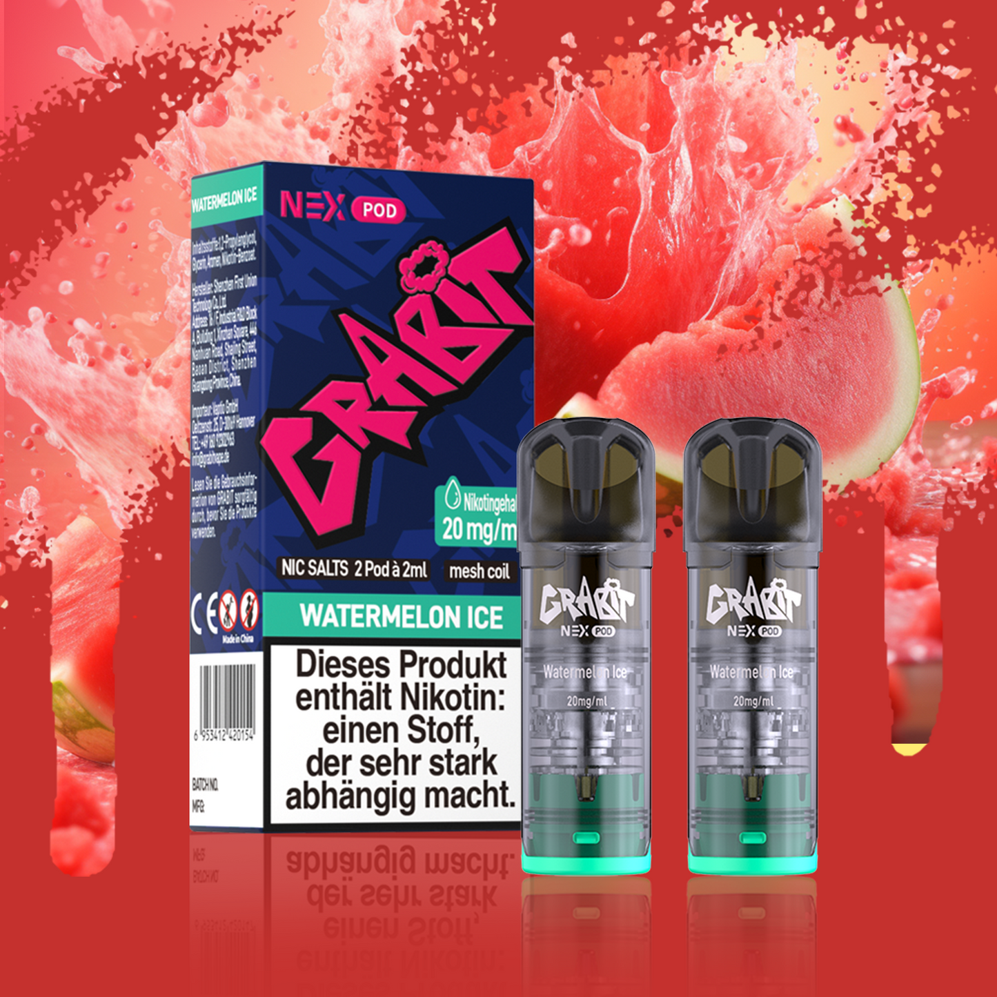 Grabit Nex Pods 20mg - Alle Sorten ELFA Kompatibel